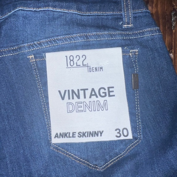 1822 Denim- Vintage Denim Ankle Skinny 30 - Picture 3 of 5